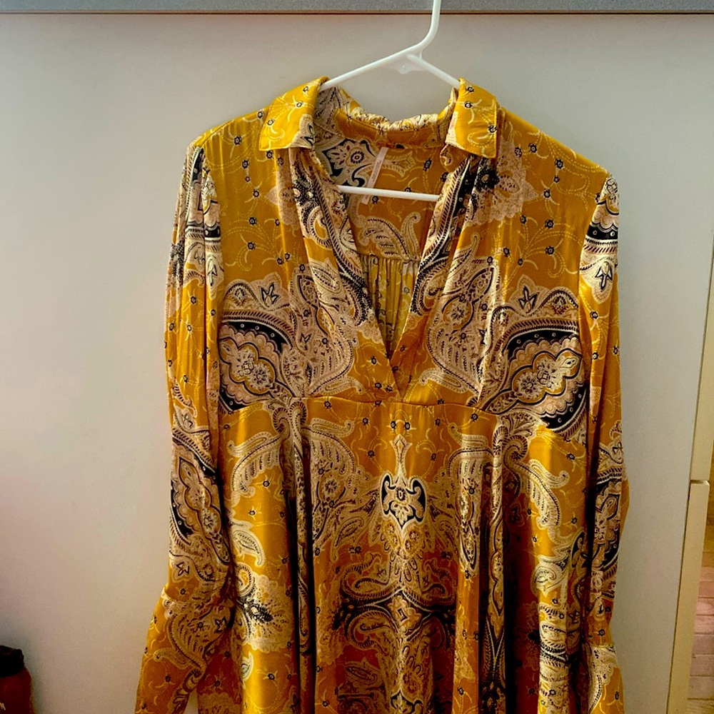 Free People Tunic Mini Dress Small